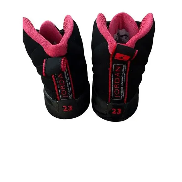 Air Jordan Size 1Y Black Siren Retro Y2K - Picture 8 of 10